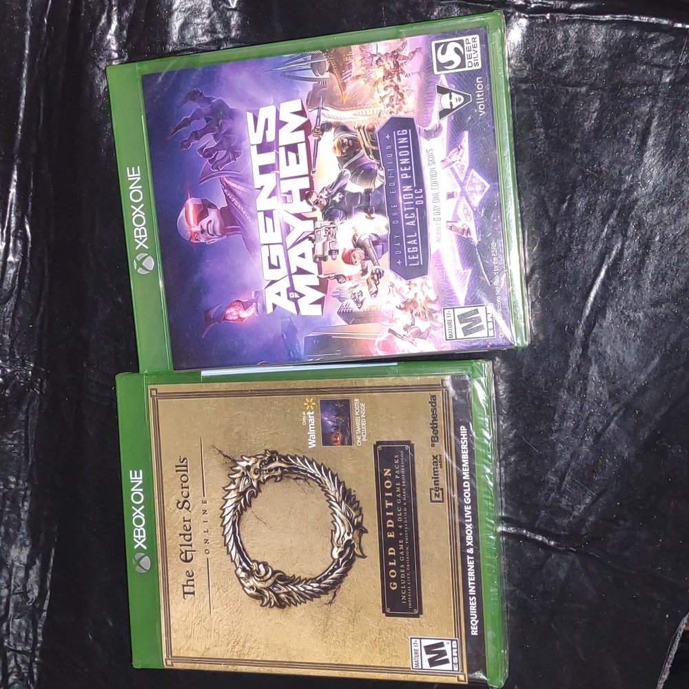 Xbox one games new sealed Gold edition